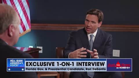 Gov. DeSantis vows to ‘clean out’ the Justice Department on his first day in the White House