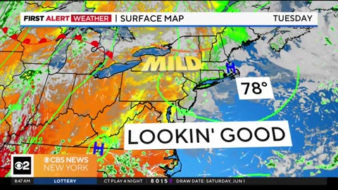 First Alert Weather_ Sunday morning update for NYC - 6_2_24 CBS News