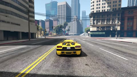 Gta v -stunt with car