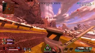 Going from no loot to winning a Game (Apex Legends)