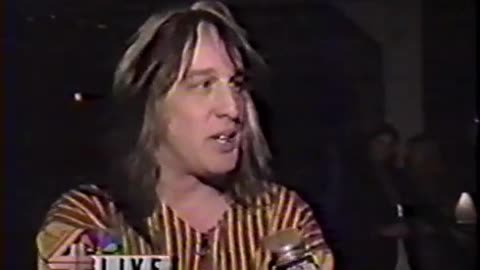 December 8, 1993 - Todd Rundgren Live Interview in Columbus, Ohio