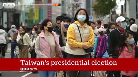 Taiwan presidential election tests ties with China | BBC News