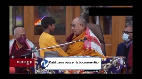 2023: Dalai Lama asks Indian child to suck his tongue