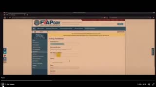 Election Fraud - Creating Military Ballots - Partial Screen Capture