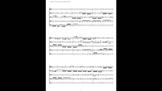 J.S. Bach - Well-Tempered Clavier: Part 2 - Fugue 17 (Trombone Quintet)
