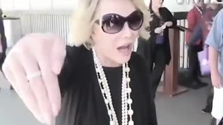 Legendary Joan Rivers on the fight between Hamas and Israel in 2014.