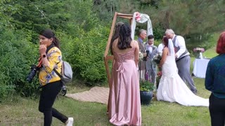 Tim Walks The Bride