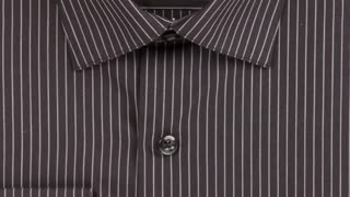 "Striking Elegance: Pin Striped Dress Shirt by La Mode Men's | Perfect Blend of Class and Style!"