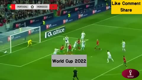 Morocco vs Portugal 1-0 goals highlights - FIFA world cup 2022