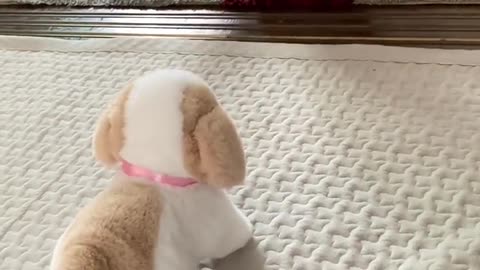 Cute Backflip Puppy Toy