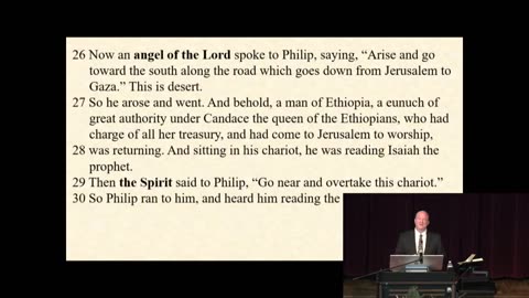 16 - Philip Evangelizes & Baptizes The Ethiopian Eunuch