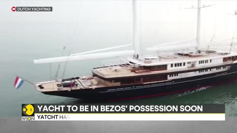 Jeff Bezos’ massive $500 million superyacht spotted - Latest English News - WION