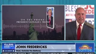Full President Donald J Trump interview on John Fredericks Show