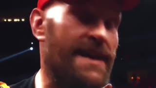 Tyson Fury: Proclaiming Christ.