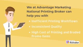 Elevate Your Brand with Advantage Marketing National Printing Broker!