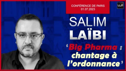 Conférence de Salim Laïbi - Chantage à l'ordonnance 19 juillet 2023