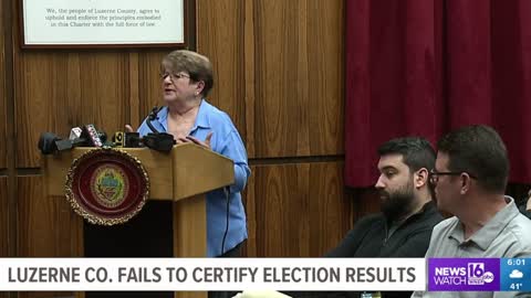 Pennsylvania County Deadlocks on Certifying Election Results