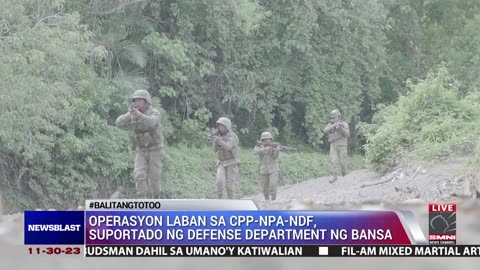 Operasyon laban sa CTG, suportado ng Defense department ng bansa