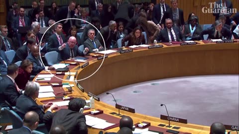 Russia interrupts minute's silence for victims of Ukraine war at UN security council meeting