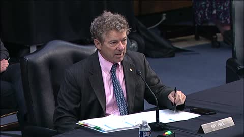 "I've Been Trying for Over 10 Years to End the Iraq War" Dr. Paul at SFRC Hearing - August 4, 2021