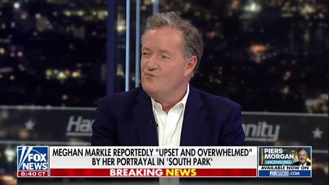 Piers Morgan reacts to South Park brutally going after Prince Harry and Meghan Markle