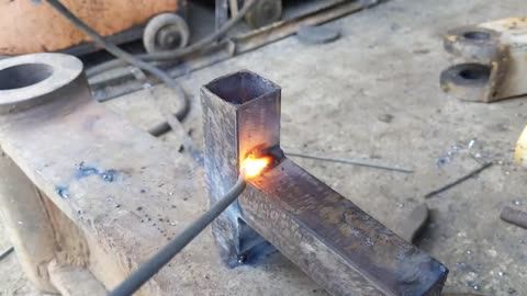 why no welder talks about this stick welding secret - iron stick welding like TIG