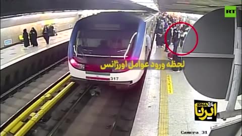 16yo student in coma after experiencing blackout and collapsing in Tehran subway