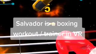 Learn and practice boxing in VR || Salvador VR