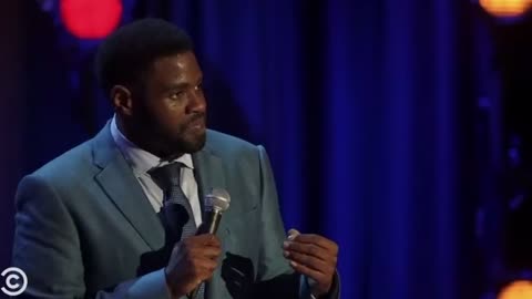 Skit by Ron Funches about conspiracy theories and the government lying