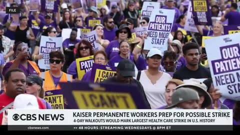 largest health care strike in U.S. history possible