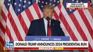 Donald Trump announces 2024 re-election run for president