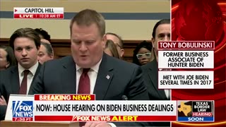 Tony Bobulinski Accuses Reps. Jamie Raskin and Dan Goldman of Lying for the Biden Family.