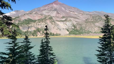 Central Oregon - Hiking Through Alpine Forest with Expansive Views