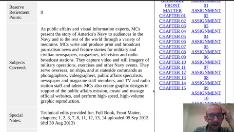 Summary of NAVEDTRA 15010A - Mass Communication Specialist (MC) Basic