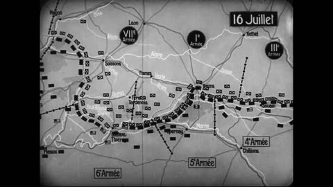 The Battle of Champagne, July 15 - August 5, 1918