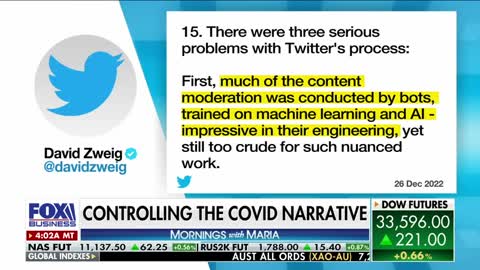 Bombshell 'Twitter File' reveals Biden, Trump admin's handling of COVID misinfo