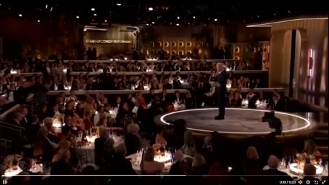 Jim Gaffigan's hollywood pedophile joke at the Golden Globe Awards