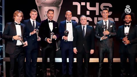 Cristiano Ronaldo was recognized as the 2017 Best FIFA Men's Player.