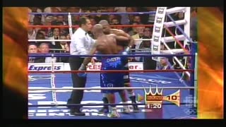 Combat de Boxe Joachim Alcine vs Travis Sims 7 juillet 2007