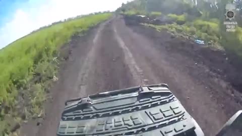 Ukrainians Evacuate the Wounded with ATVs