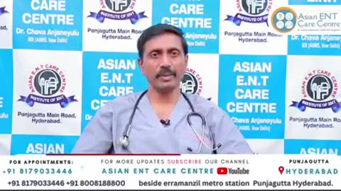Dr Chava Anjan ENT Care Centre Best ENT care centre in Hyderabad | Best ENT Hospital In Hyderabad
