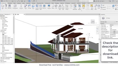 Download 10GB+ Revit models and families