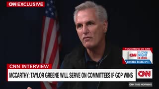 McCarthy: Marjorie Taylor Greene ‘has a right to serve’ on committees if GOP wins