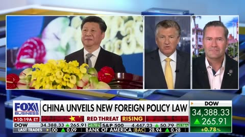 China's new foreign policy law 'a lot of bluster on Xi's part,' says Rep. Mike Waltz