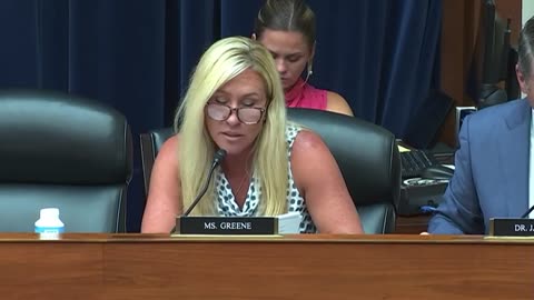 Rep. Marjorie Taylor Greene at COVID-19 hearing