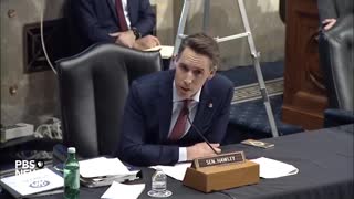 WATCH: Josh Hawley GOES OFF on FBI Director in Hearing