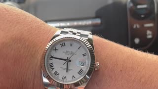 Rolex Datejust 41mm Roman Dial on Jubilee