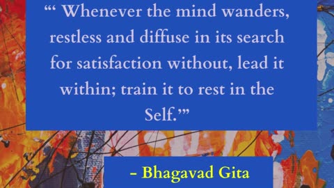 Quotes from Bhagavad Gita