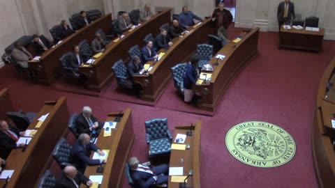 The Arkansas Senate votes to approve Jason Rapert to the Arkansas Library Board Roll Call Vote