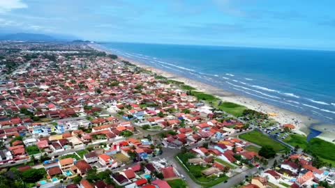 Praia do Bopiranga ITANHAEM SP - Dji Mini 2